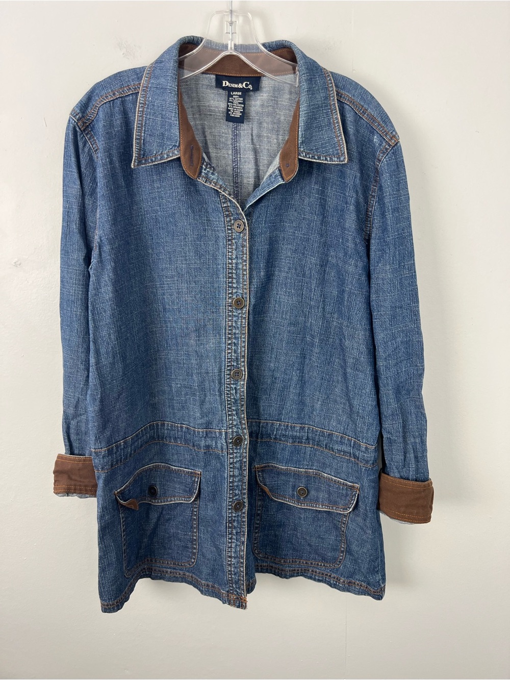 Vintage Denim Chore Shacket